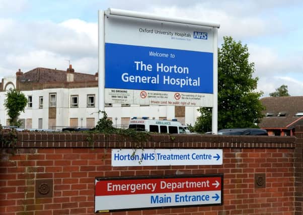 The Horton General Hospital, Banbury.  NNL-160816-115751009