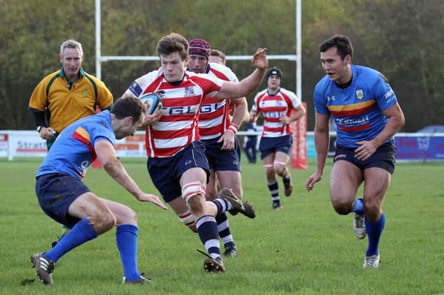 Wes Hallam scored a try for Banbury Lions