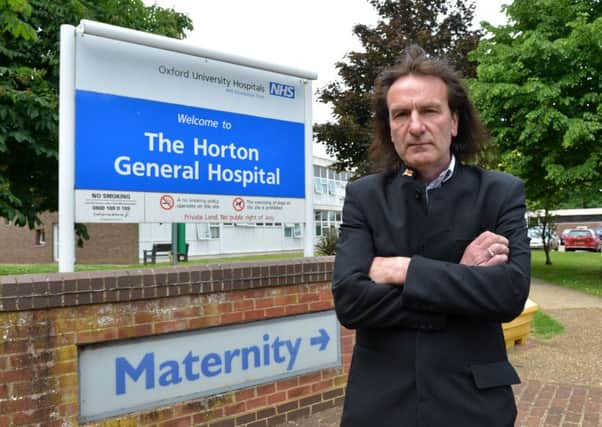 Keith Strangwood at The Horton General Hospital, Maternity Unit, in Banbury. NNL-160706-143901009