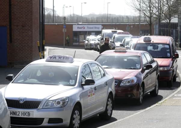A tougher licensing policy had been introduced for taxi drivers
