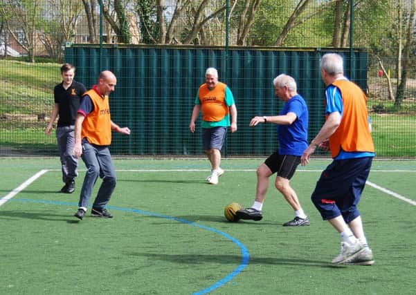 Walking Football is proving popular in Banbury