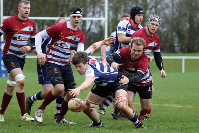 Wes Hallam scored the winning try for Banbury Lions