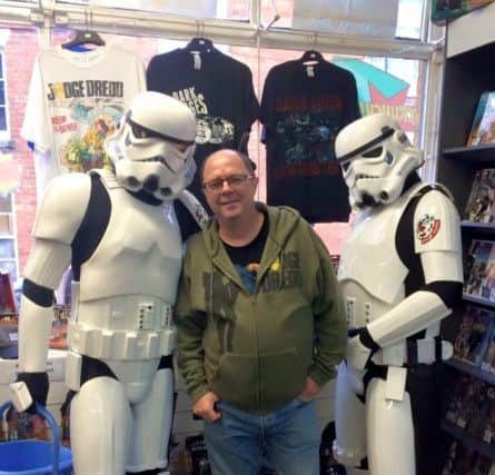 Glyn Smith, owner of Comic Connections is lending his support and expertise to Banbury's first comic con on Saturday, January 30. NNL-160701-150753001