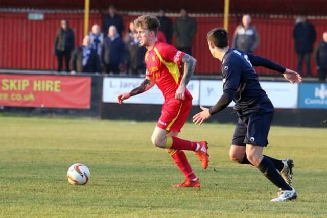 James Smith missed a late penalty for Banbury United