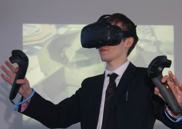 Virtual reality at Space Studio at Banbury Aspirations Campus