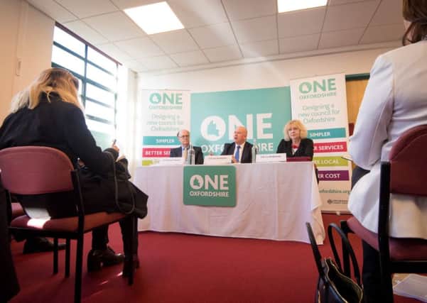 Press conference to launch the One Oxfordshire resctructuring of the various councils within Oxfordshire. West Oxford Community Centre, Botley Road.

18th January 2017
Picture: Andrew Walmsley NNL-170118-173708001