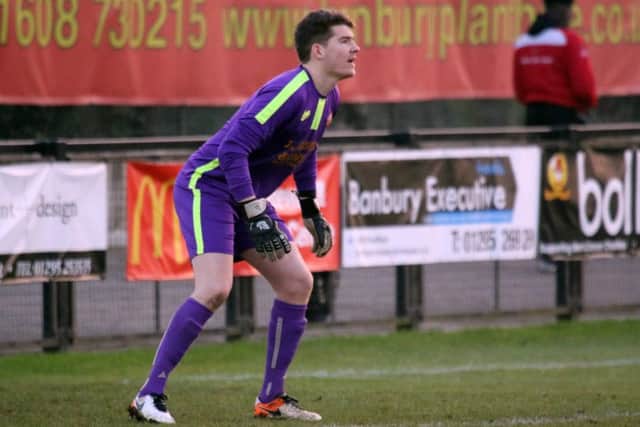 Banbury United keeper Jack Harding is having another excellent season