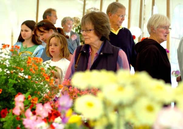 Steeple Aston Flower show