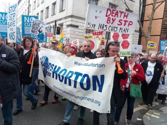 Keep the Horton General campaigners on the march