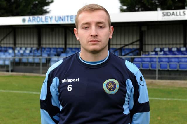 Skipper Luke Cray scored for Ardley United in Tuesday's cup tie