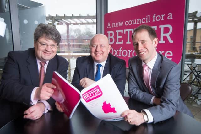 A new council for a Better Oxfordshire. Press briefing at Said Business School, Oxford. 3rd March 2017. Contact: emily.reed@oxfordshire.gov.uk Picture: Andrew Walmsley NNL-170603-170507001