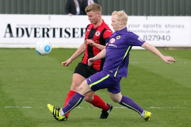 Brackley Town skipper Gareth Dean got his fourth league goal of the campaign at FC United of Manchester