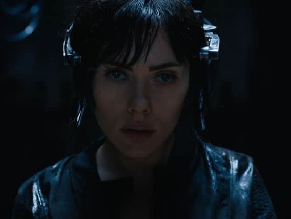 Scarlett Johansson in Ghost in the Shell