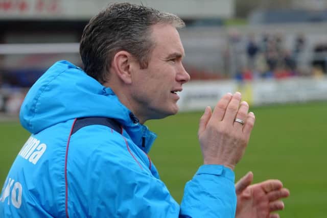 Brackley Town manager Kevin Wilkin saw his side extend their unbeaten run to eight games