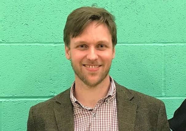 Gregor Hopkins, winning candidate at Kings Sutton by-election