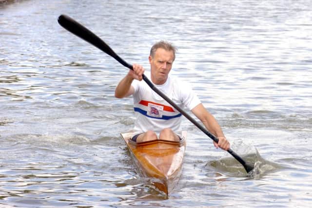 Banbury & District canoe Club's Robin Avery won over three distances