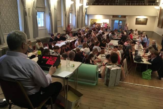 A charity bingo night in Chipping Norton raised around Â£1,500 for a five-year-old girl with cerebral palsy NNL-170613-091435001
