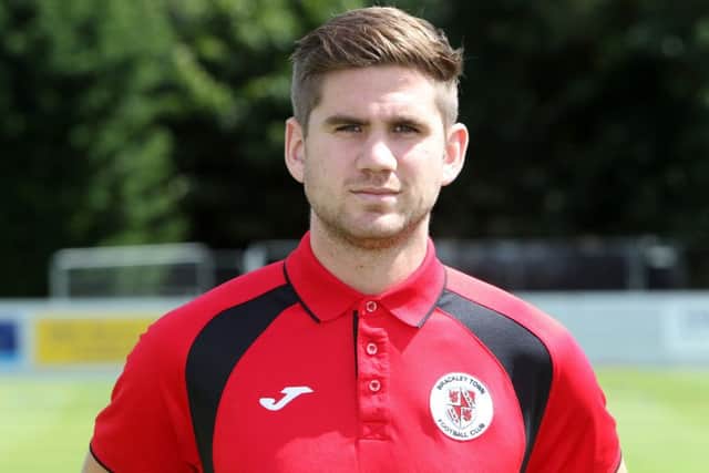 Brackley Town's James Armson hit four goals at North Ferriby United