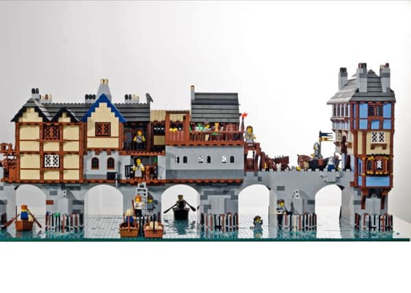 This Lego model of Old London Bridge is among the miniature marvels going on show at Banbury Museum from September 16 NNL-170830-173311001