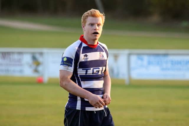 Alex Gandy had an impressive game for the holders against Oxford Brookes