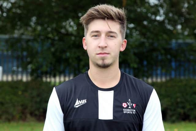 Charlie Hill gave Easington Sports the lead against New College Swindon