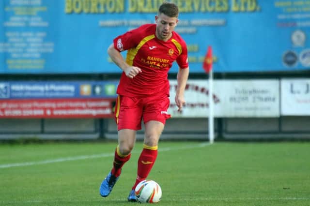 Banbury United defender Jack Westbrook is back for Tuesday's FA Trophy replay